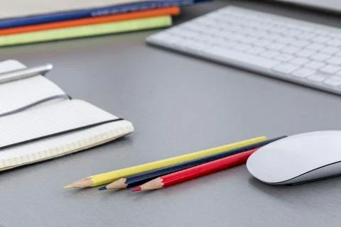 Working place of designer Stock Photos