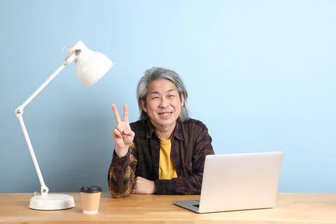 At Working Place Stock Photos