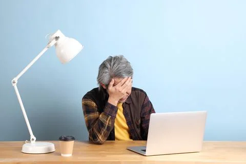 At Working Place Stock Photos