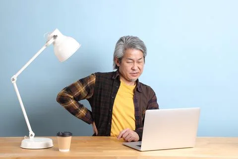 At Working Place Stock Photos