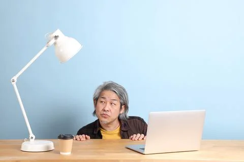At Working Place Stock Photos