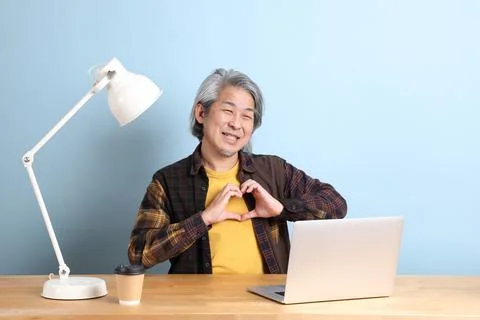 At Working Place Stock Photos
