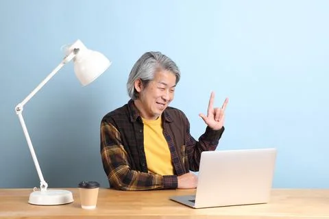 At Working Place Stock Photos