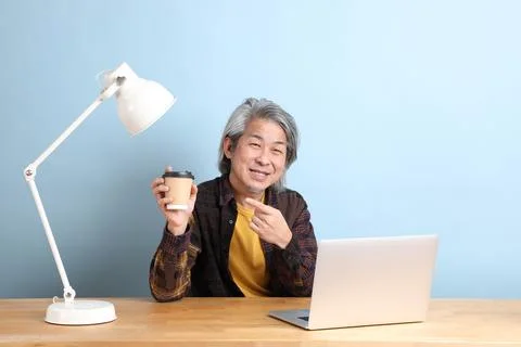 At Working Place Stock Photos