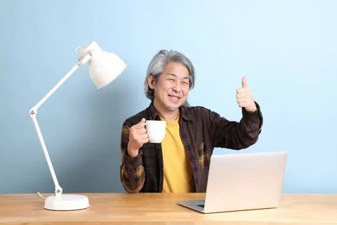 At Working Place Stock Photos