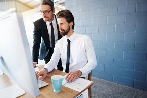 Working on a plan of action together Stock Photos