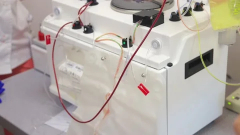 Working with plasma of blood Stock Footage 234814861