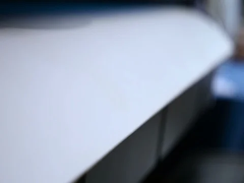 Working printer plotter Stock Footage 71529949