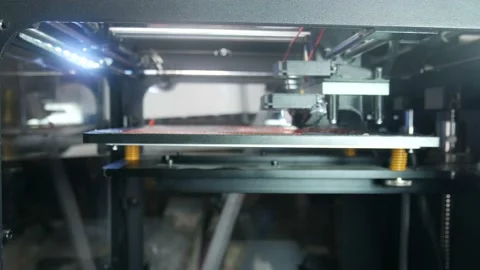 Working process of 3d printer 動画素材 89578327