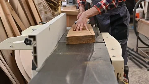 Working process in the carpentry workshop Stock Footage 132782588