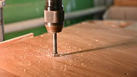 Working process in the carpentry workshop Stock Footage 132783883