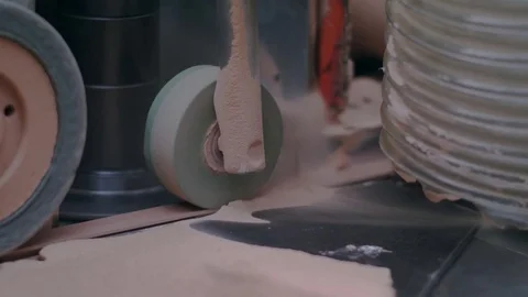 The working process of the factory machine Stock Footage 85242698