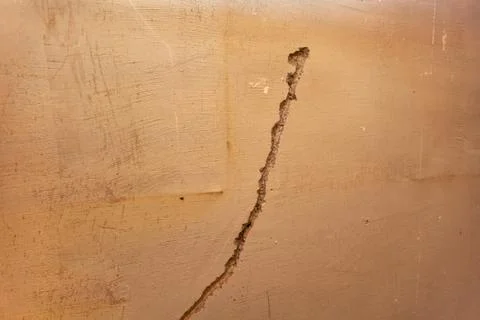 Working process to groove or wall chasing for electrical, internet cables and Stock Photos
