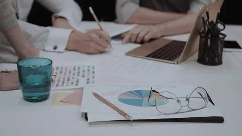 Working Process Of The Team At The Designers Studio Stock Footage 84730716