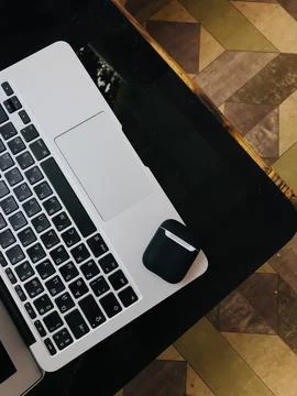 Working as a programmer at a computer in the office 写真素材