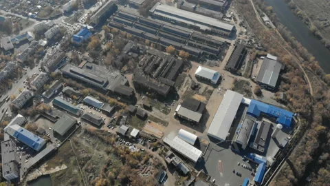 Working quarters in the city. Stock Footage 100998886