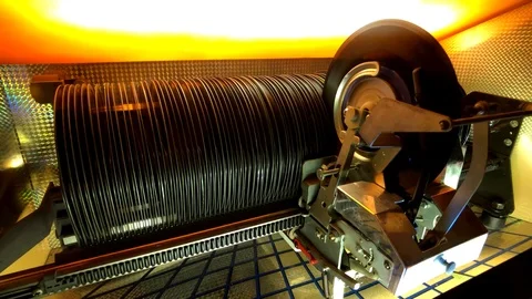 Working retro vinyl jukebox Stock Footage 102088746