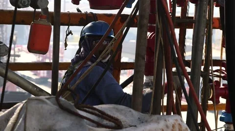 Working At Shipyard In Day Time Stock Footage 63988322