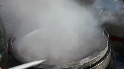 Working on a shrimp boat Stock Footage 61882825