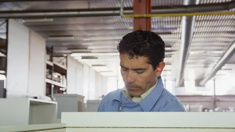Working, Skill, Manual Worker, Manufacturing Occupation, Industry, Vertical, Stock Footage 94242218