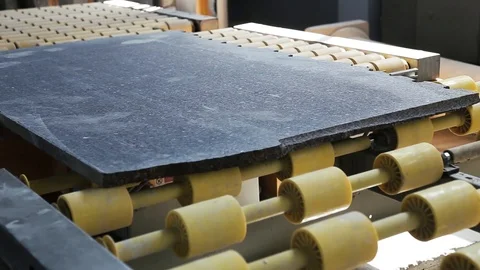 Working with stone granite Video stock 88090049