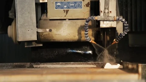 Working with stone granite Video stock 88090156