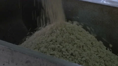 Working at a timber processing plant Stock Footage 62441457