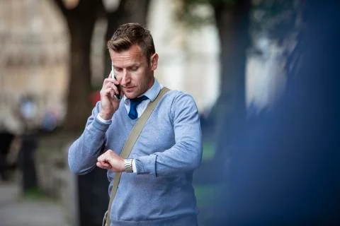 Working on Timekeeping Stockfoto's