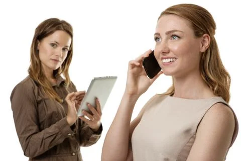 Working together Foto stock