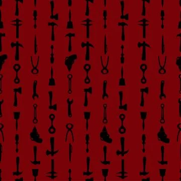 Working tools Illustrazione stock