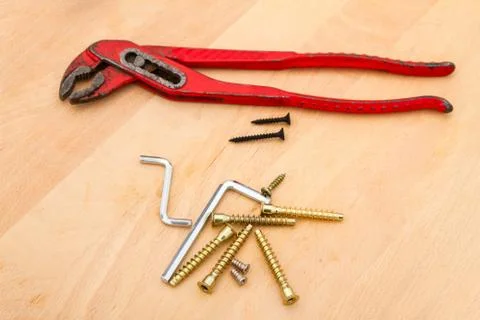 Working tools. Foto stock