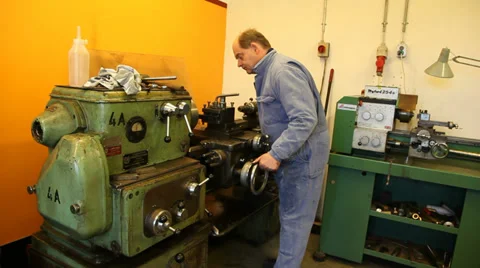 Working in the train depot Stock Footage 36214854