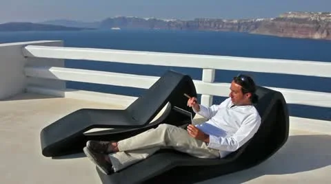 Working vacation Stock Footage 24634238