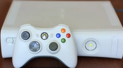 Working video game console Video stock 64846903