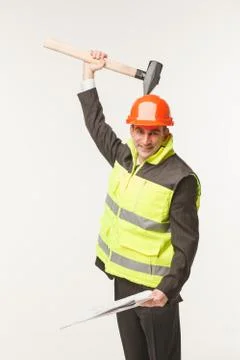 Working waistcoat tools Stock Photos
