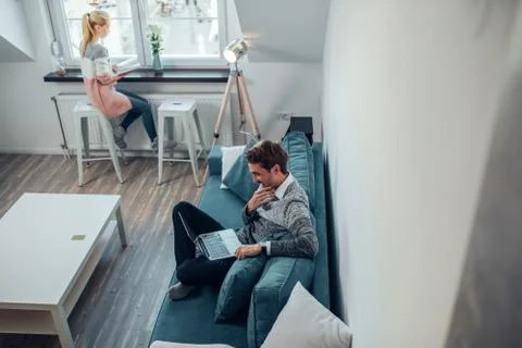 Working on weekends Stock Photos