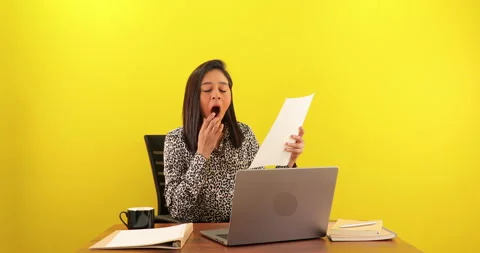 Working woman Stock Footage 295099853
