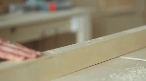 Working with wood Stock Footage 61447090