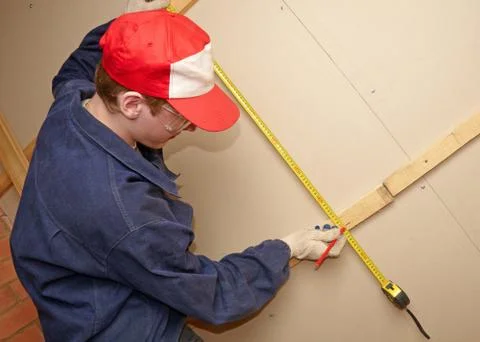 Working young man Stock Photos