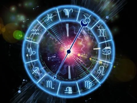 Workings of Zodiac Stockillustratie
