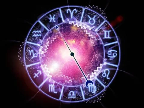 Workings of Zodiac Stock Illustration