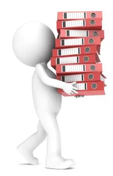 Workload. Illustrazione stock