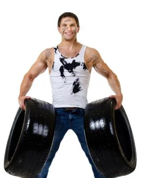 Workman Foto stock