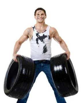 Workman Foto stock