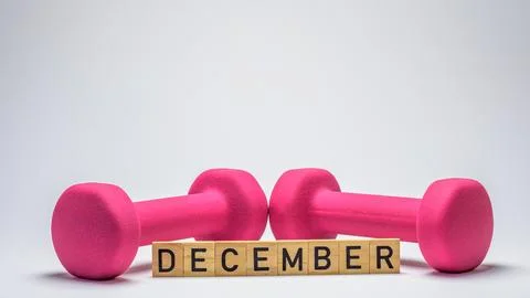 Workout in December Stock Photos