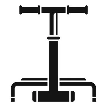 Workout equipment icon simple vector. Sport physical Stock Illustration