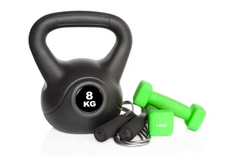 Workout equipment Stock Photos