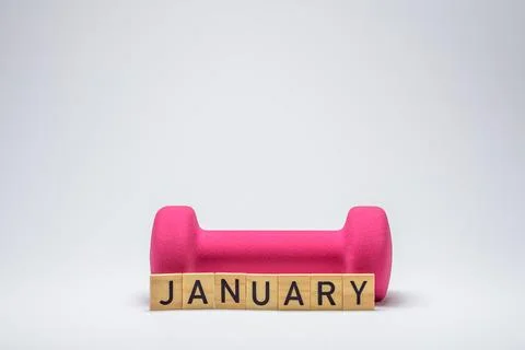Workout in January Stock Photos