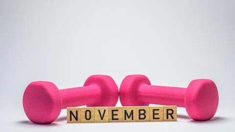 Workout in November Stock Photos