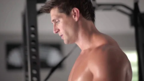 WORKOUT PREP Stock Footage 128655401